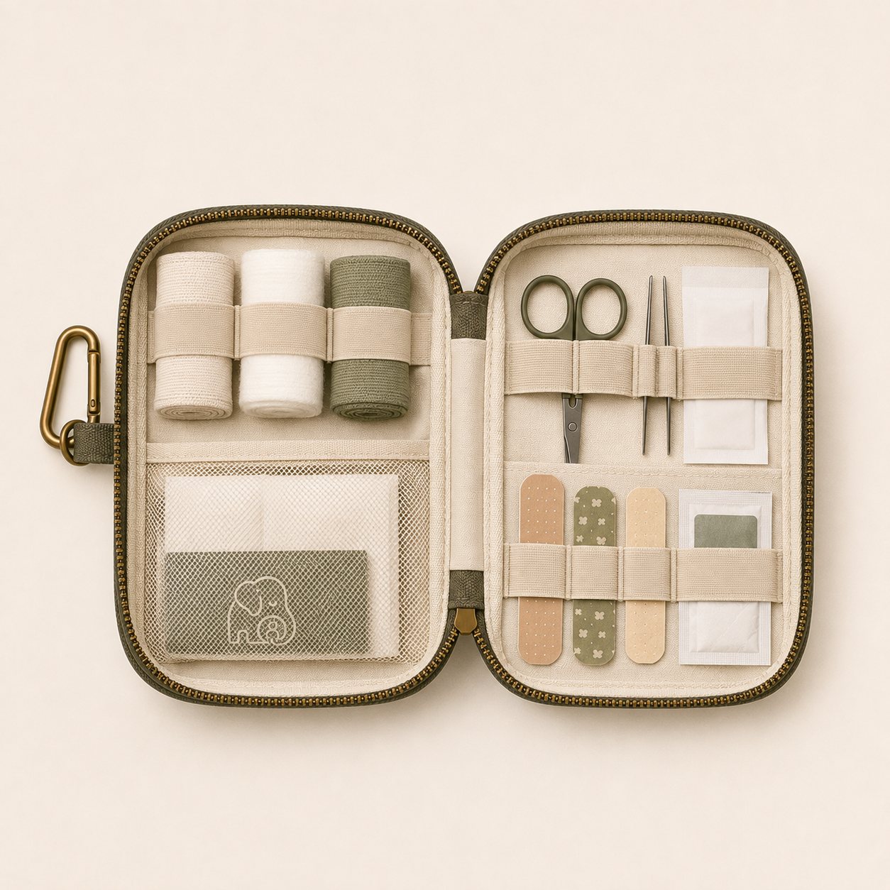 De Care Pouch opengeklapt